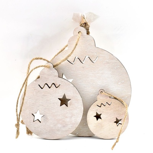 [16-025] Kerst ball hanger set 3