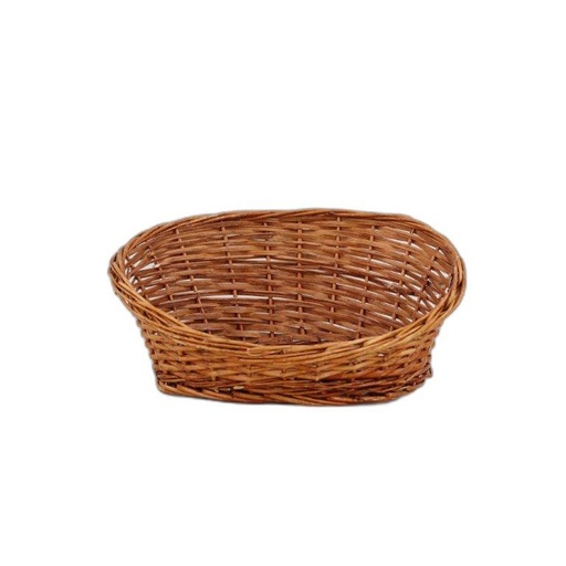 [1760B] panier dos relever moyen marron