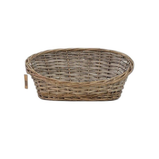 [1760G] panier dos relever gris