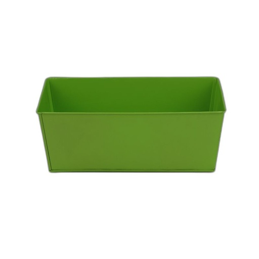 [1855G] balkonbak zink rechthoekig groen
