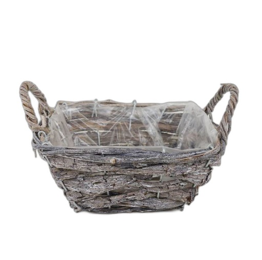 [20-3805-226] panier carré 2 ans 19x19H12