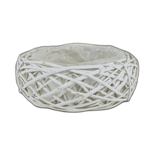 [2781W] couronne blanc grand