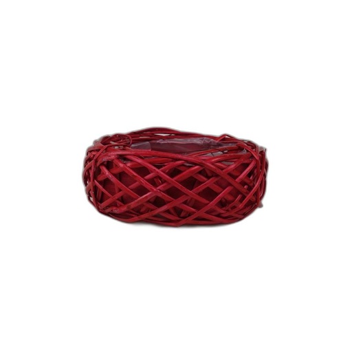 [2783R] couronne rouge petit Noël