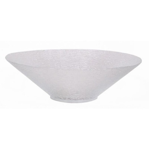 [29.993] schaal glas design D33 H10CM