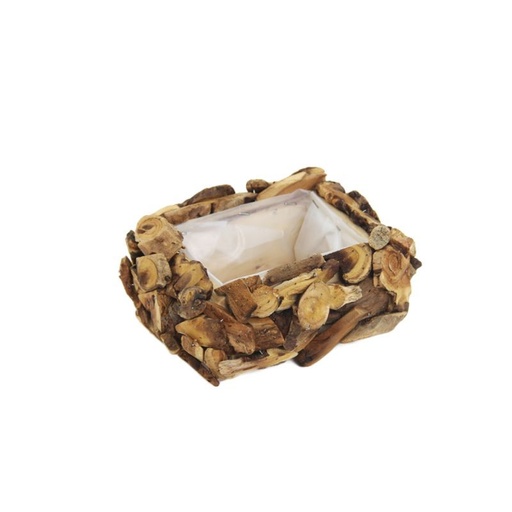 [34-730] bois flotté naturel rectangulair S