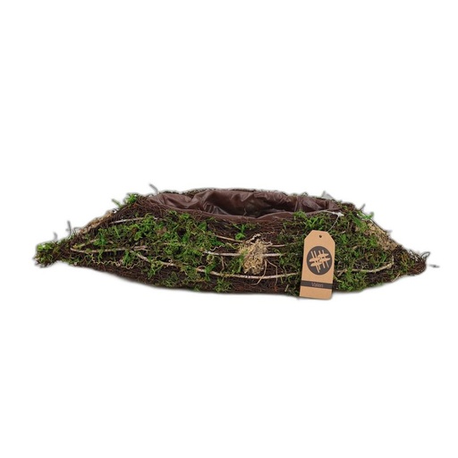 [372205] planter boot twijg/mos