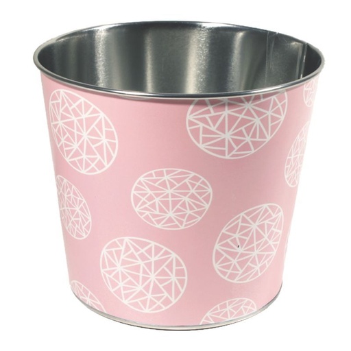 [40-585] zinc rond seaux Geo salmon D16