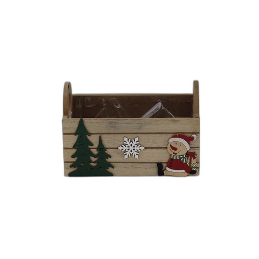 [432507] houten bakje kerst