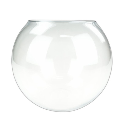 [61.318] vase boule verre D17/27 H25cm