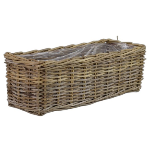 [710-003] kubu rotan balkonbak rechthoekig 60x23h20