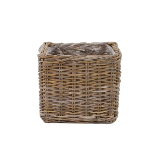 [730-005] kubu rotan potmand vierkant 40x40