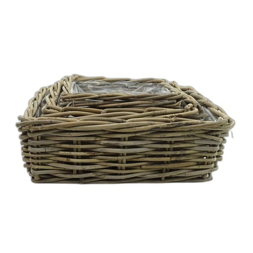 [730-990] kubu rotan mand laag vierkant set3 43x43