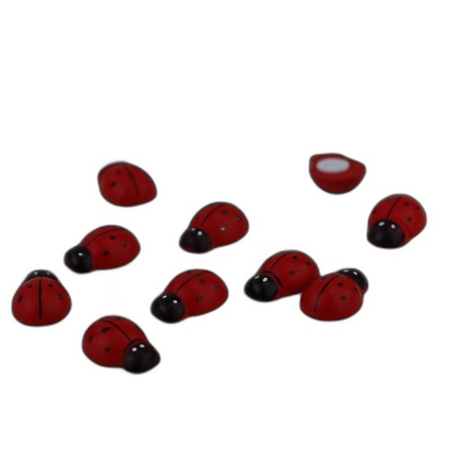 [77234] décoratif coccinelle 18 pc sachet