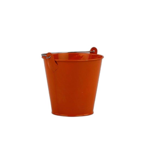 [CU-129] seaux zinc orange D11
