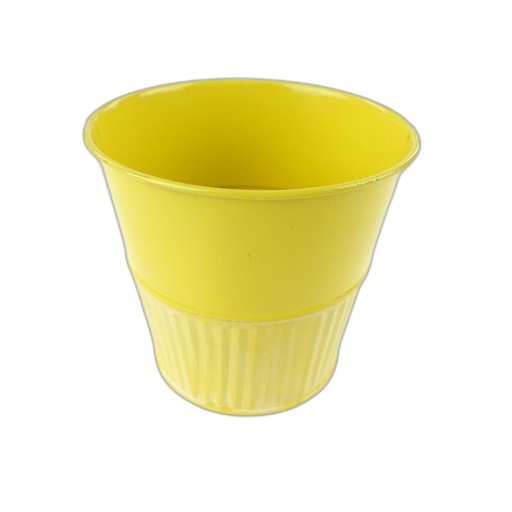 [CU-389] seaux zinc jaune D11.5