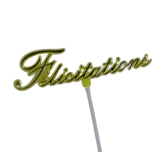 [EH-75] pique Felications jaune 24pc