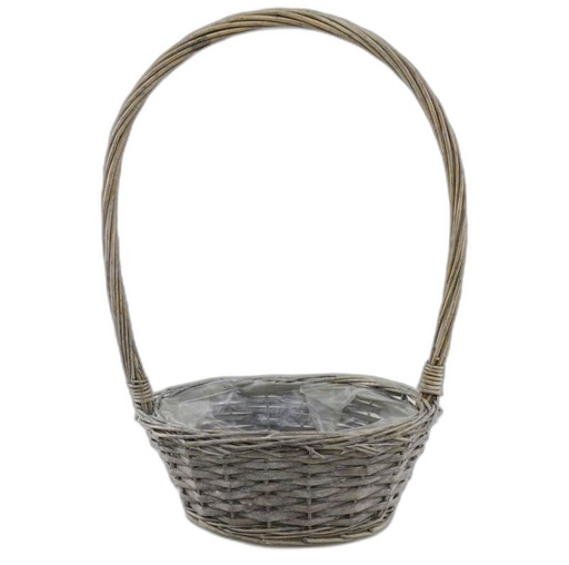[MAO18215631] corbeille ovale cérusé