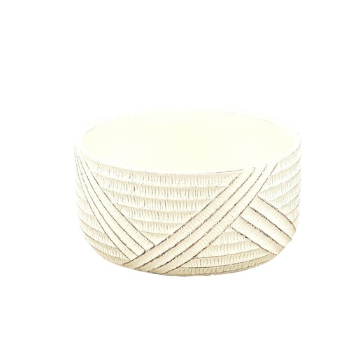 [28-306] Cement schaal "Creme"  S