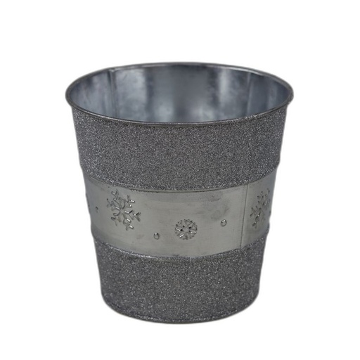 [323-259] zink "Twinkle" Silver pot Ø15