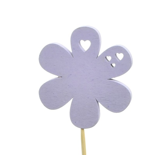 [15-164] Purple Flower Pick 12pcs