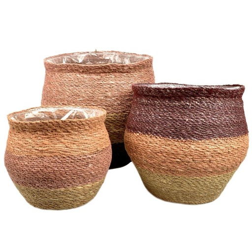[45-285] Multi-Colour Basket SET/3pcs