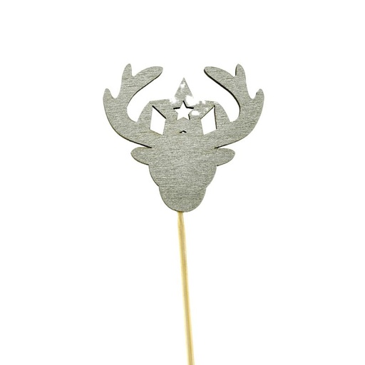 [15-426] Silver Reindeer Pick